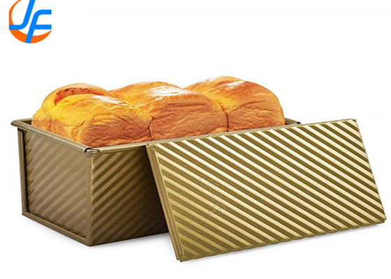 RK Bakeware 중국 식품 서비스 NSF 유약 Pullman 로프 팬 커버 알루미늄 빵 토스트 베이킹 팬