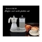 우유 Frother 선물 세트가있는 자동 2 In 1 Espresso Cappucinno 쿠커 전기 커피 메이커 및 우유 Frother 세트